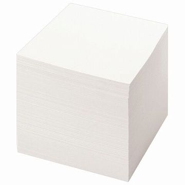 Блок для записей непроклеенный Staff белый, 90х90х90мм